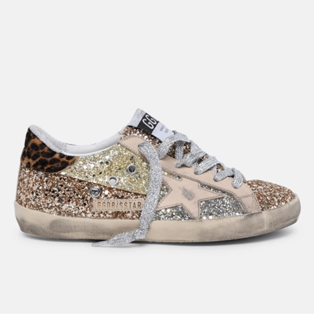 Golden Goose - Gold-Platinum Super Star size 38